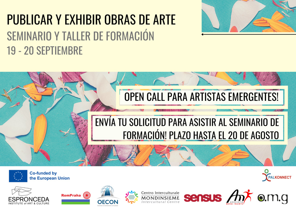 Publicar y exhibir obras de arte